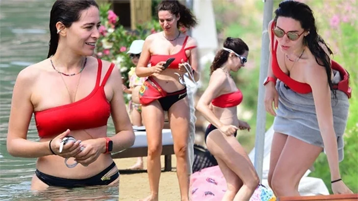 Belçim Bilgin de sezonu Bodrum'da açtı!