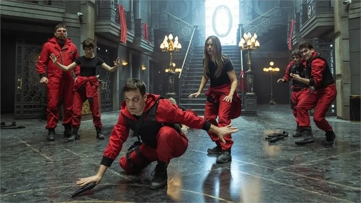 La Casa De Papel'in 5. sezonundan ilk görüntüler...