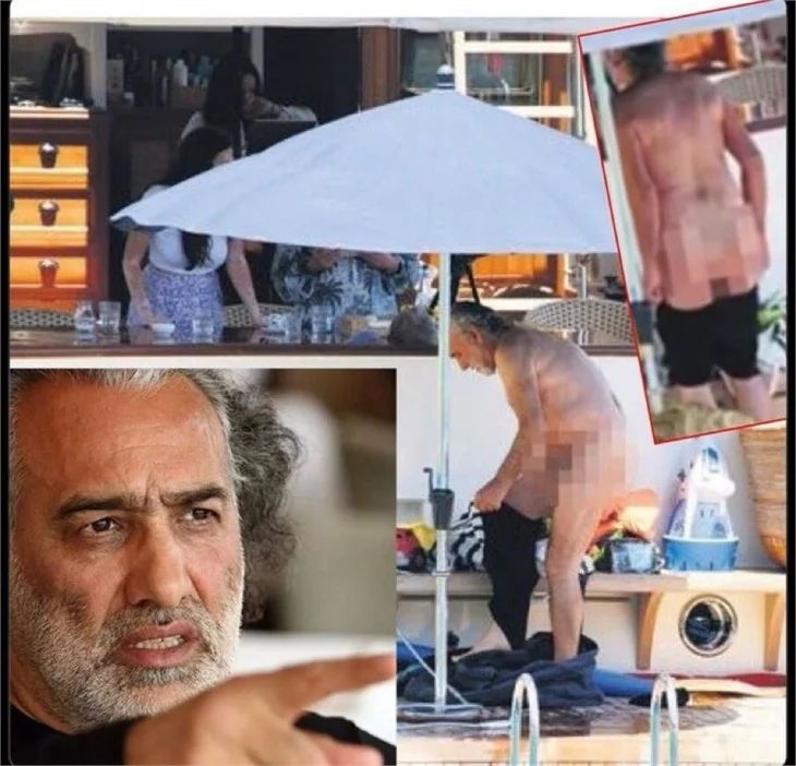 Sinan Çetin teknede ulu orta mayosunu değiştirdi!