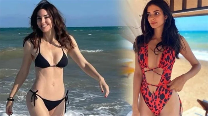 Defne Samyeli'nden sonra kızı Deren Talu'dan da tatil pozları geldi!