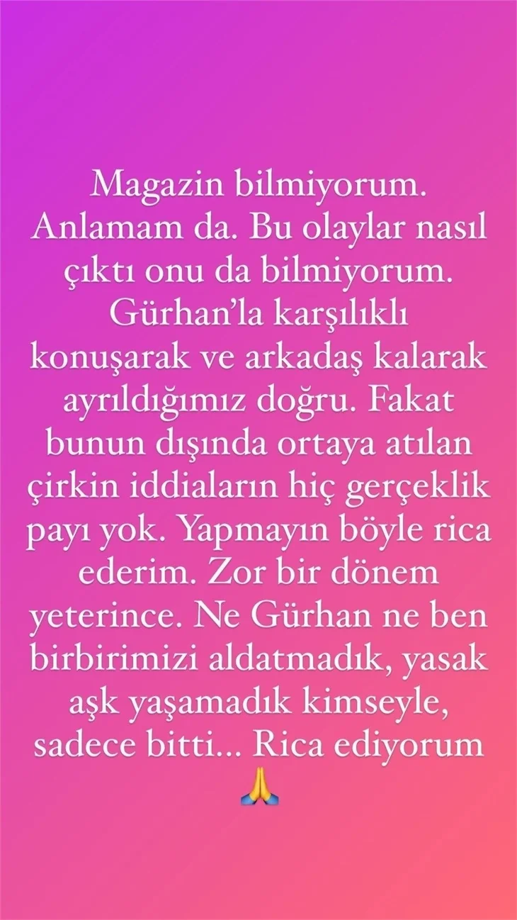 Merve Dizdar ile Gürhan Altundaşar neden boşanıyor?