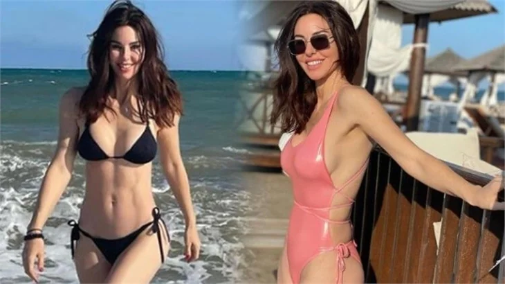 Tatil sezonunu açan Defne Samyeli sosyal medyada gündem oldu