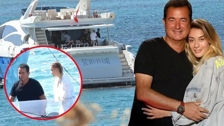 Acun Ilıcalı'nın genç sevgilisiyle Çeşme tatili!