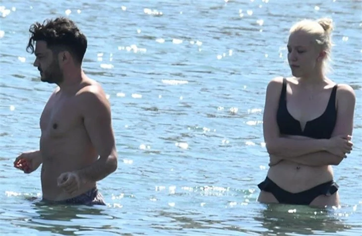 İlyas Yalçıntaş sevgilisiyle Bodrum tatilinde