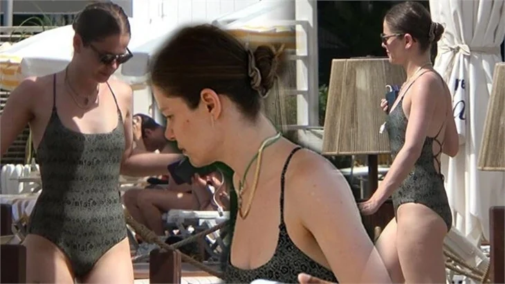 Burcu Biricik, Bodrum tatilinde!