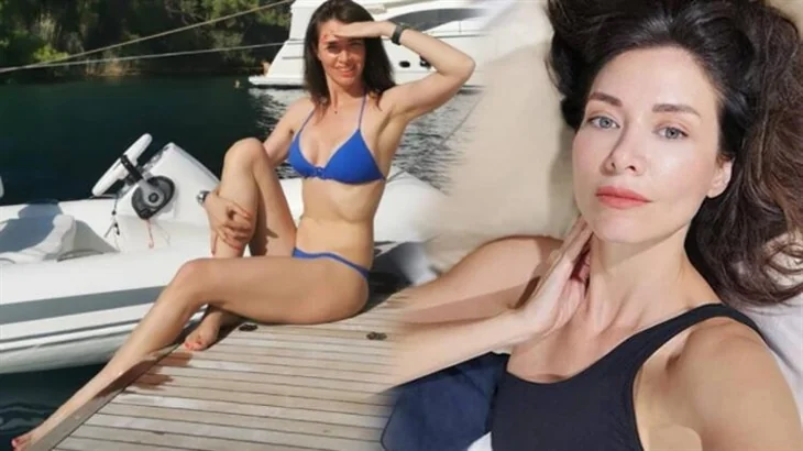 Nefise Karatay'ın tatil pozları olay oldu!