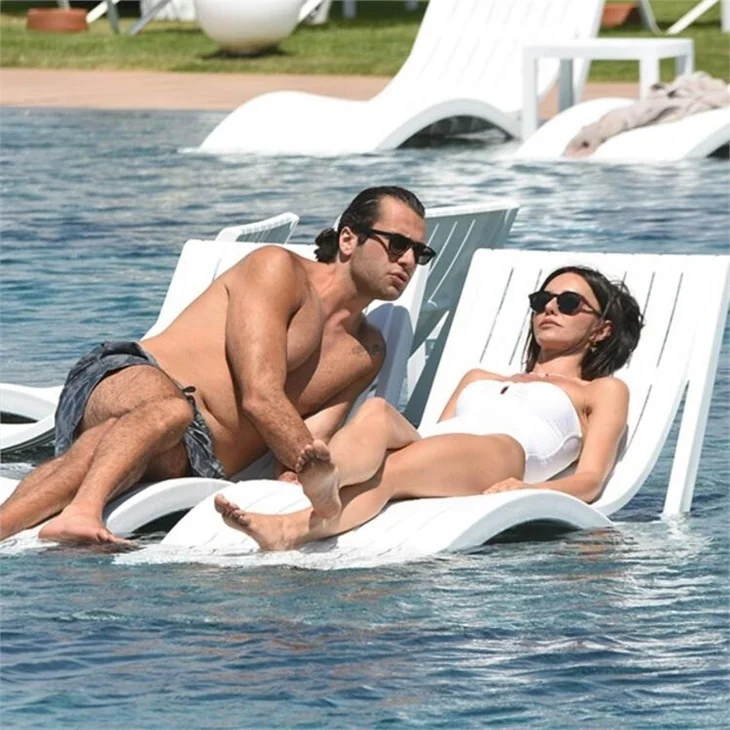 Hande Ataizi ile Dinç Aydoğdu'nun Bodrum romantizmi