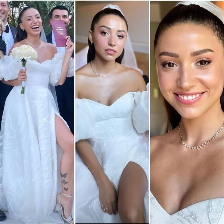 Zeynep Bastık ve Tolga Akış evlendi! Düğüne ünlüler akın etti!