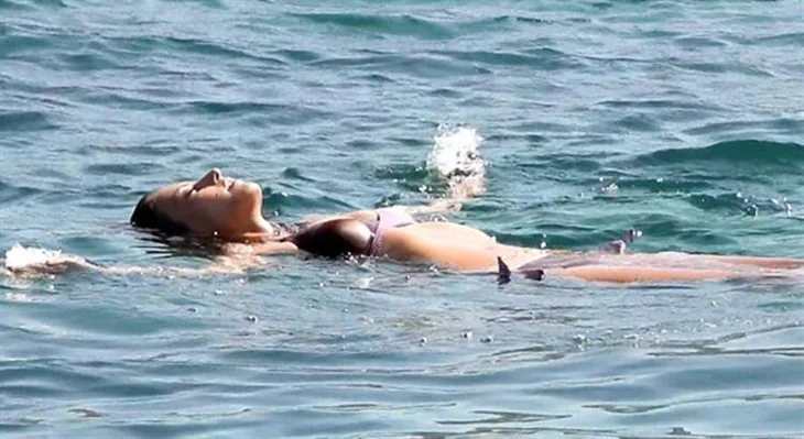 Tuğba Melis Türk, Bodrum tatilinde