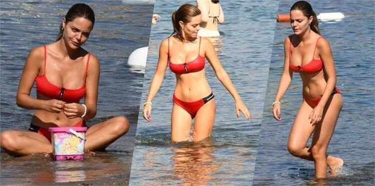 Hilal Altınbilek, Bodrum'da...