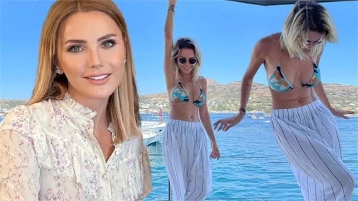 Ece Erken tatilde kilolarından yakındı: "Hedefim 50"
