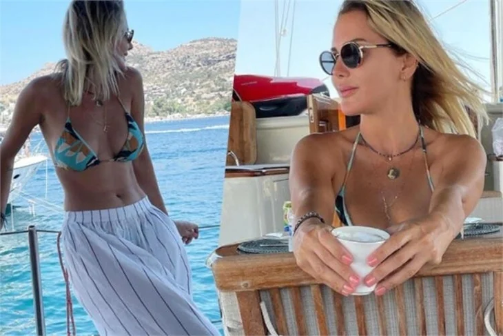 Ece Erken tatilde kilolarından yakındı: "Hedefim 50"