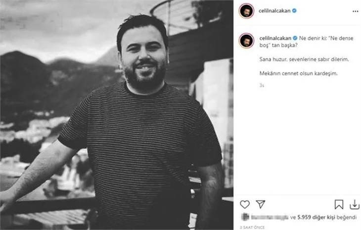 Alişan'ın kardeşi Selçuk Tektaş corona virüse yenik düştü!