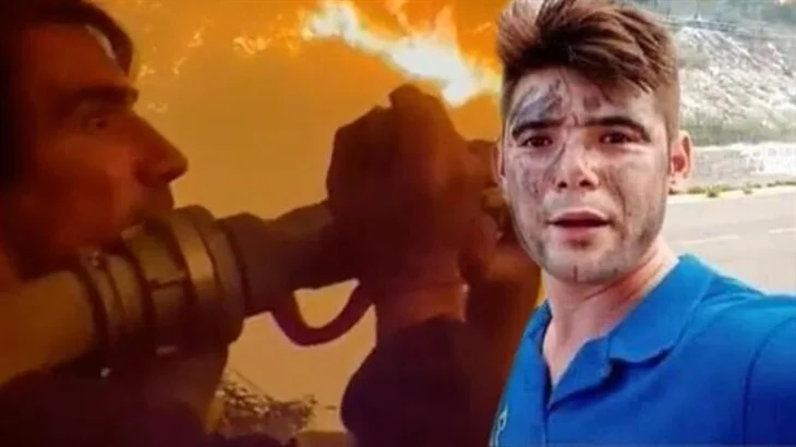 Orman yangınında canla başla çalışan İbrahim Çelikkol'dan açıklama
