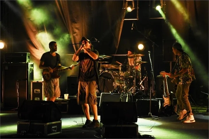 Bodrum Antik Tiyatro’da Duman rüzgarı