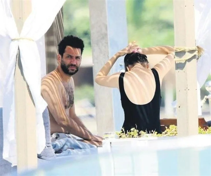 Murat Yıldırım-Iman Elbani, Bodrum tatilinde!