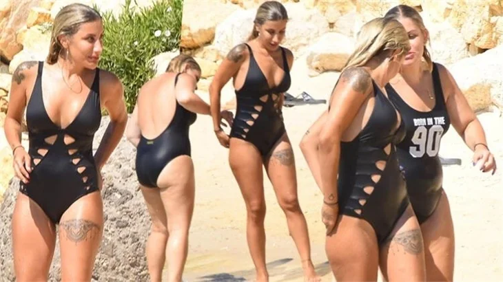 İrem Derici'nin yırtık krizi