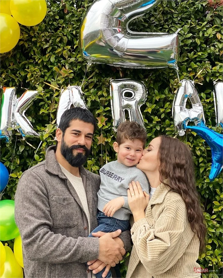Fahriye Evcen-Burak Özçivit'ten Karan için ikinci dadı!