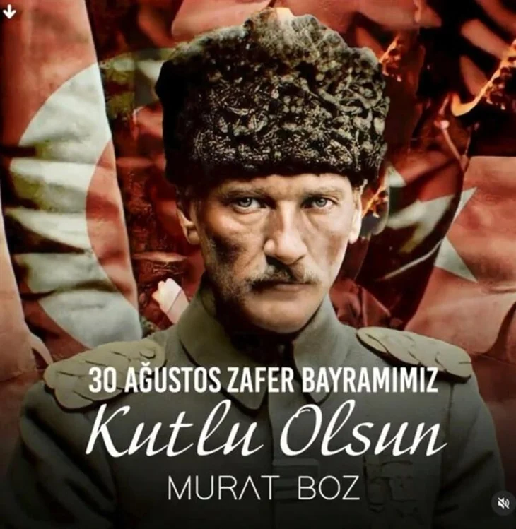 Ünlü isimlerden 30 Ağustos Zafer Bayramı paylaşımları