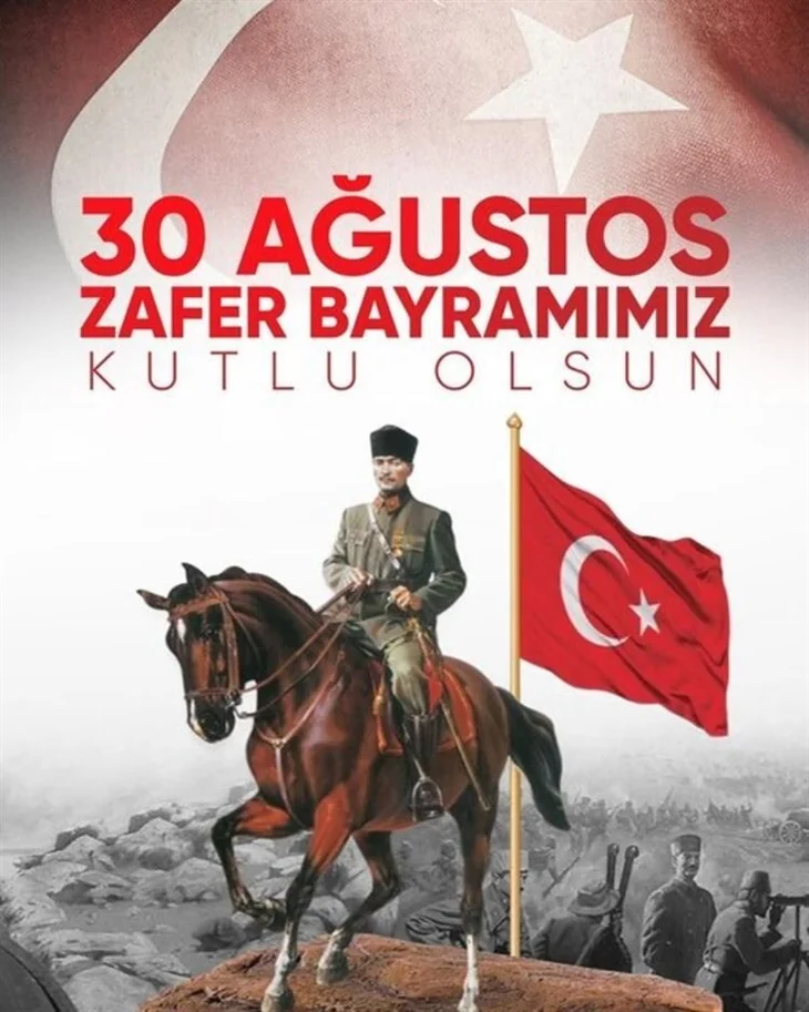 Ünlü isimlerden 30 Ağustos Zafer Bayramı paylaşımları