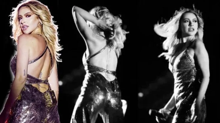 Hadise sahne dansıyla olay oldu! Sosyal medyayı salladı