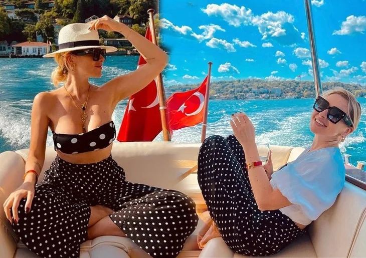 Hadise'den tekne paylaşımı...