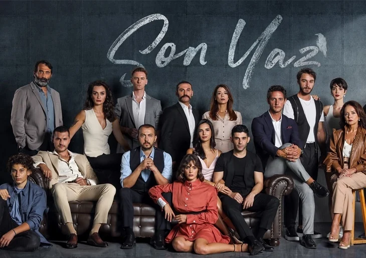 'Son Yaz' oyuncuları tam kadro objektif karşısına geçti!