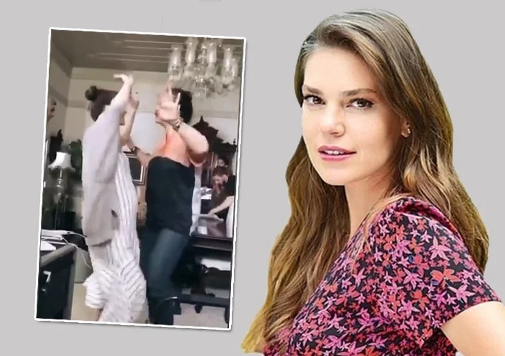 Aslı Enver'in dansı sosyal medyada gündem oldu!