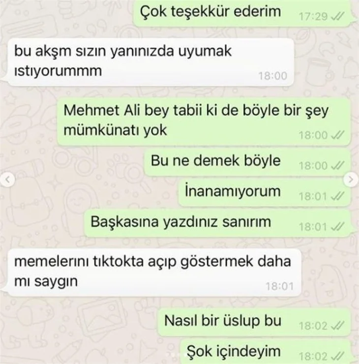Ece Ronay'dan Mehmet Ali Erbil'e taciz suçlaması