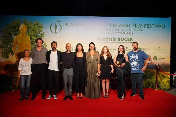 Antalya Altın Portakal Film Festivali kırmızı halı görüntüleri....
