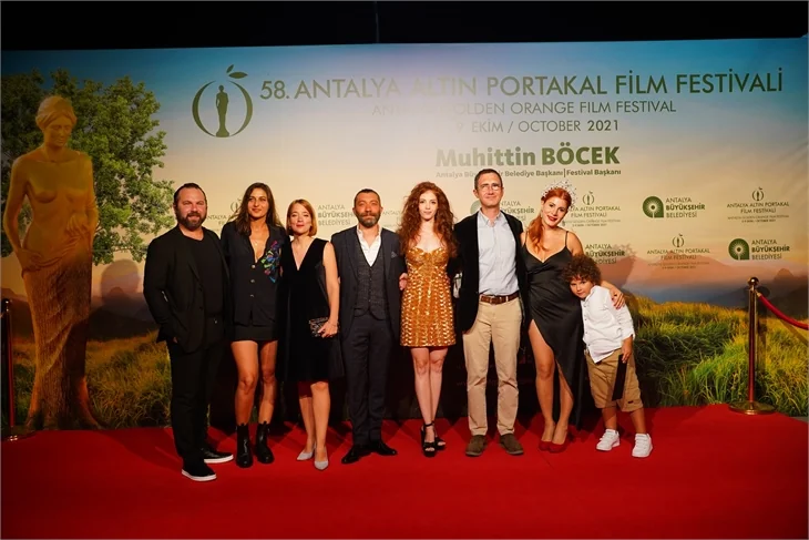 Antalya Altın Portakal Film Festivali kırmızı halı görüntüleri....