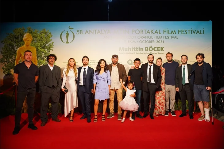 Antalya Altın Portakal Film Festivali kırmızı halı görüntüleri....