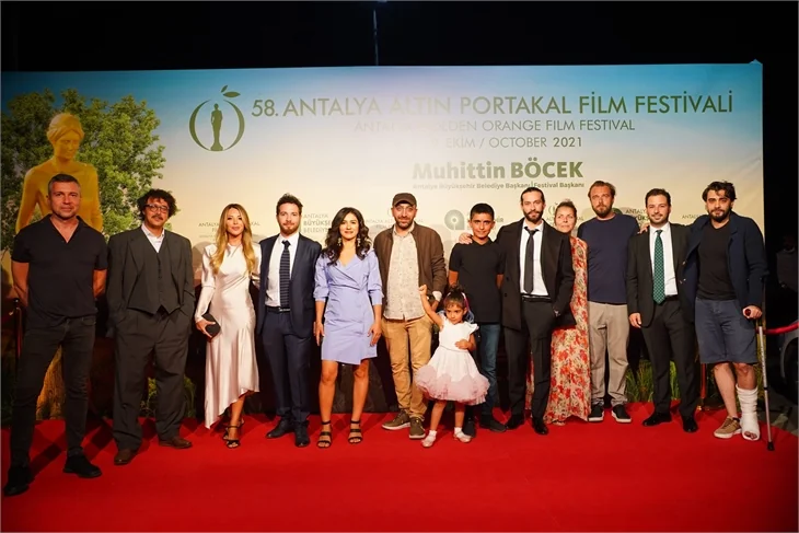 Antalya Altın Portakal Film Festivali kırmızı halı görüntüleri....