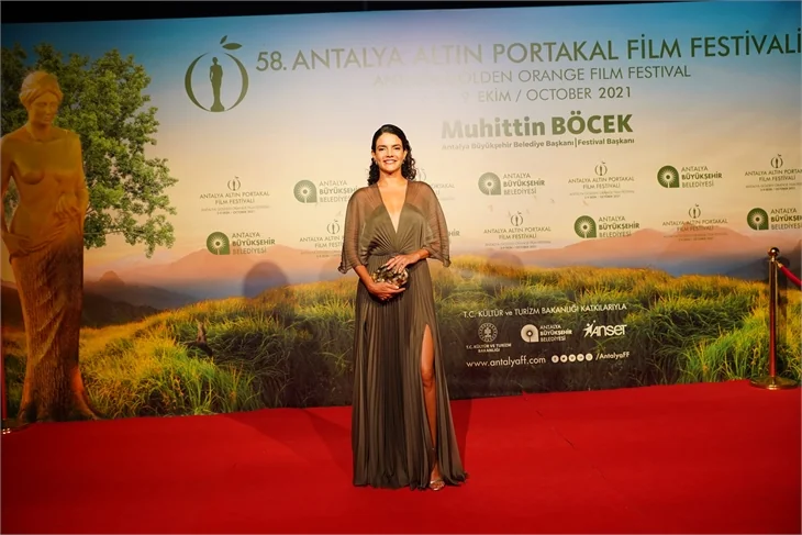 Antalya Altın Portakal Film Festivali kırmızı halı görüntüleri....