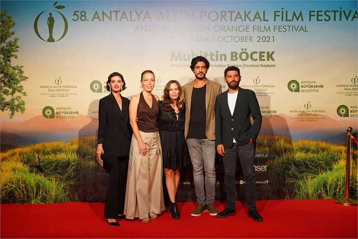 Antalya Altın Portakal Film Festivali kırmızı halı görüntüleri....