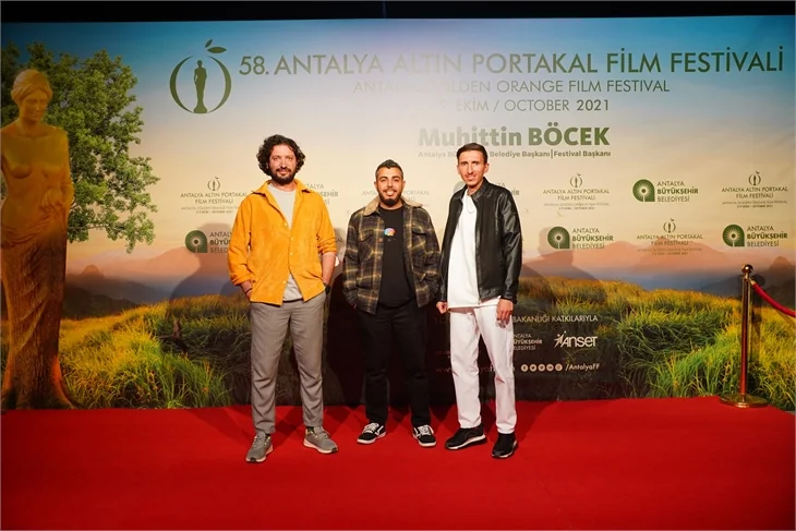 Antalya Altın Portakal Film Festivali kırmızı halı görüntüleri....