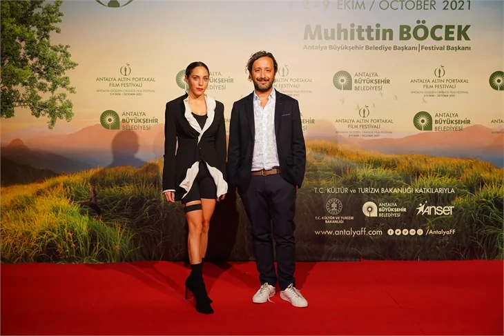 Antalya Altın Portakal Film Festivali kırmızı halı görüntüleri....