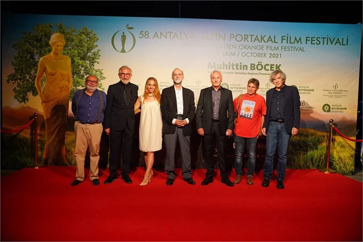 Antalya Altın Portakal Film Festivali kırmızı halı görüntüleri....