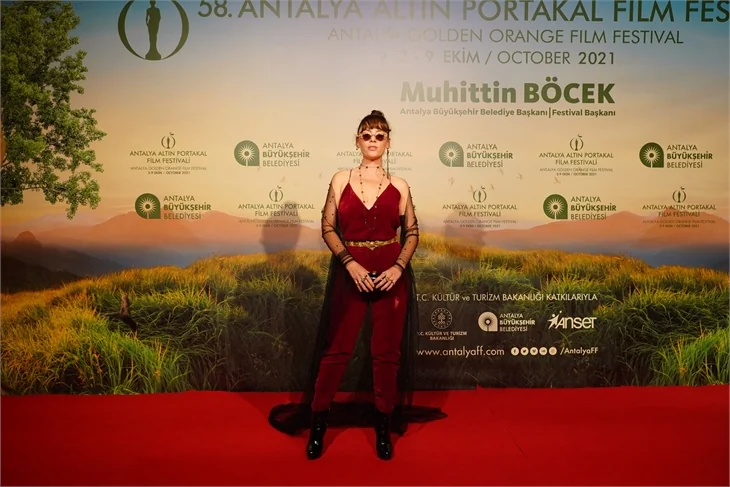 Antalya Altın Portakal Film Festivali kırmızı halı görüntüleri....