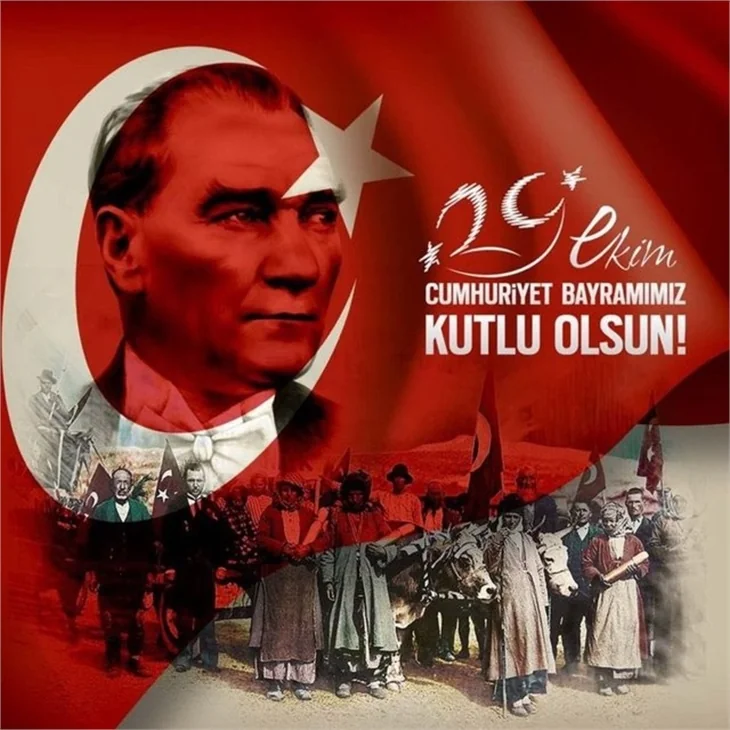 Ünlü isimlerin 29 Ekim Cumhuriyet Bayramı mesajları