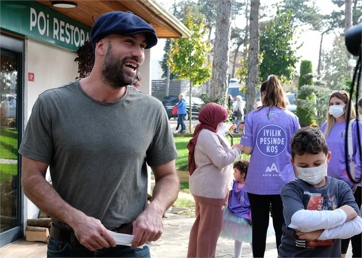 Ünlü isimler Kahramanlık Maratonu'nda bir araya geldi!