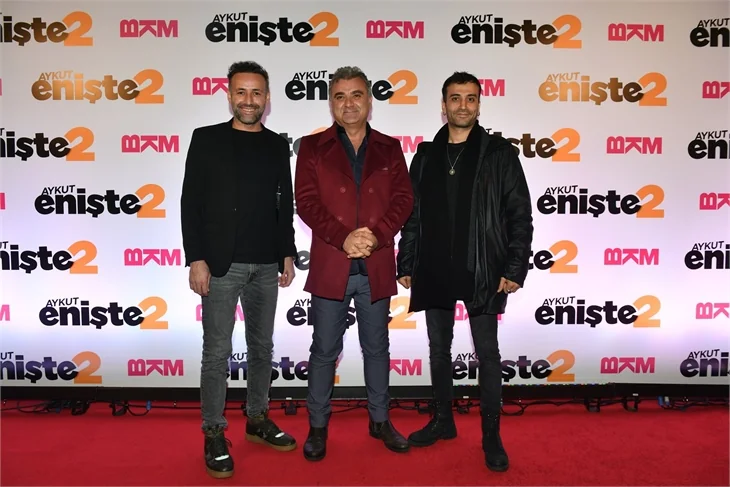 'Aykut Enişte 2'nin galası yapıldı!