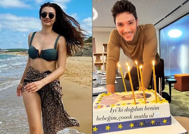 Burcu Özberk’ten İlhan Şen’e doğum günü sürprizi…