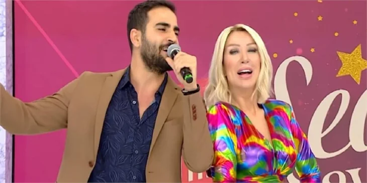 Çağlar Ökten, Seda Sayan'a  bir kez de canlı yayında evlenme teklif etti