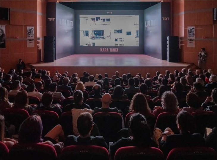 'Kara Tahta' dizisi Edirne'de gala yaptı!