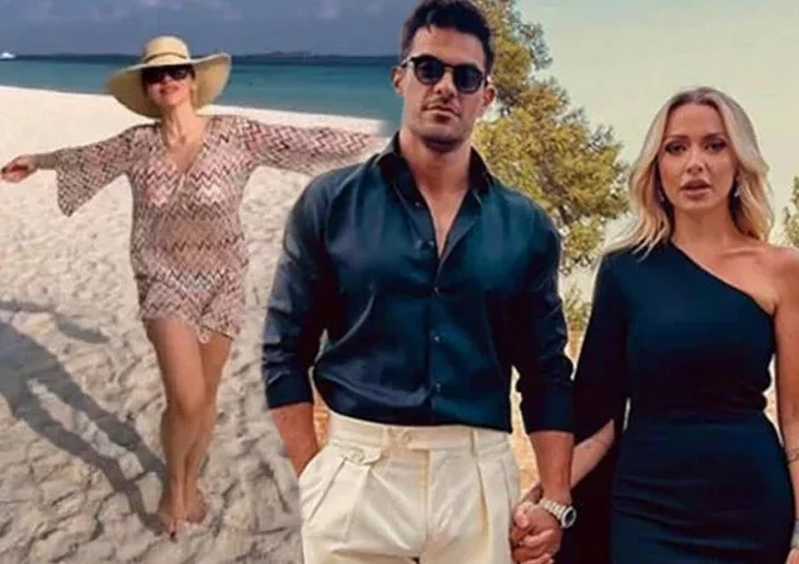 Mehmet Dinçerler ile evlenen Hadise aşka geldi: Kalbimi çalar bu deniz