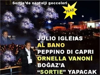 JULIO IGLESIAS SORTIE'DE!