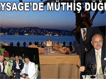ÜNLÜLER DÜĞÜNE AKIN ETTİ