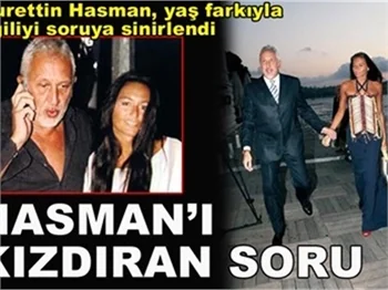 YAŞ FARKINA KIZDI!