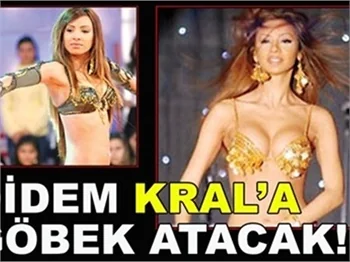 DİDEM KRAL’A GÖBEK ATACAK!